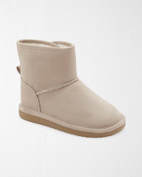 

Toddler Recycled Faux Suede Boots