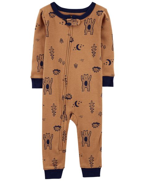 

Baby 1-Piece Woodlands 100% Snug Fit Cotton Footless PJs