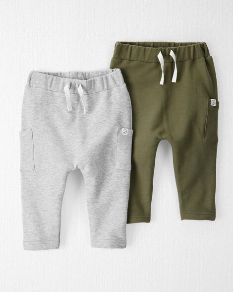 

Baby 2-Pack Organic Cotton Sweatpants