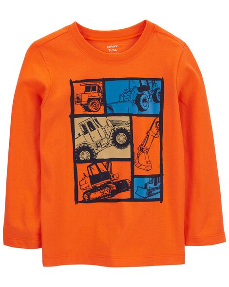 

Toddler Construction Jersey Tee