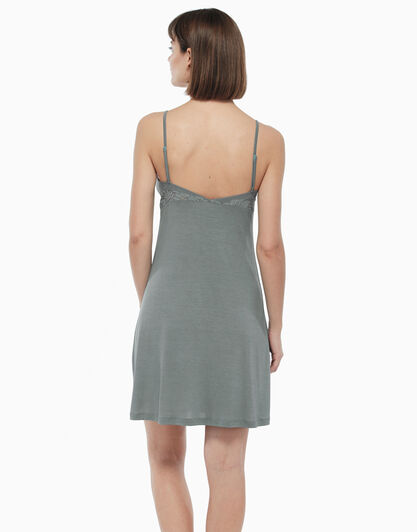 Sottoveste in modal, verde eucalipto, , LOVABLE