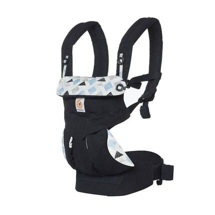 Porte-bébé 360 - Triple triangle noir