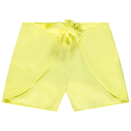 Short fluide jaune 3 ans