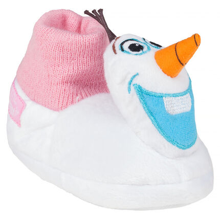 Chaussons peluche blancs Disney Olaf La Reine des Neiges 34