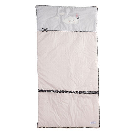 Edredon Miss Fleur de lune - 120 x 60 cm rose