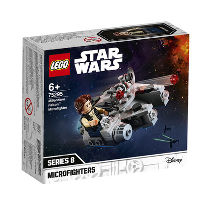 Microfighter Faucon Millenium - Lego Star Wars noir