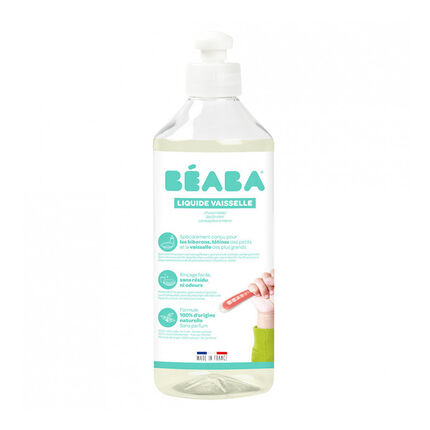 Liquide vaisselle sans parfum 500ml transparent