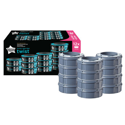 Pack recharge Twist & Click x12 gris