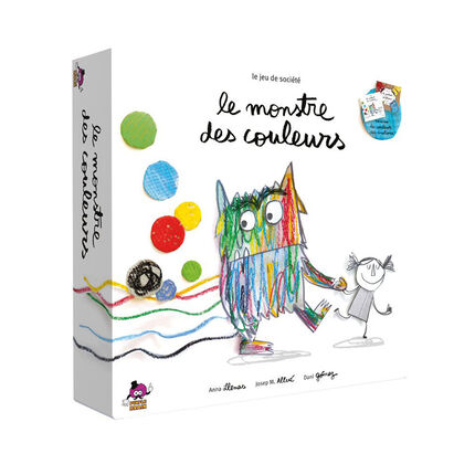 Jeux de Société - Le Monstre des Couleurs blanc