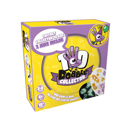 Jeux de Société - Dobble Collector jaune
