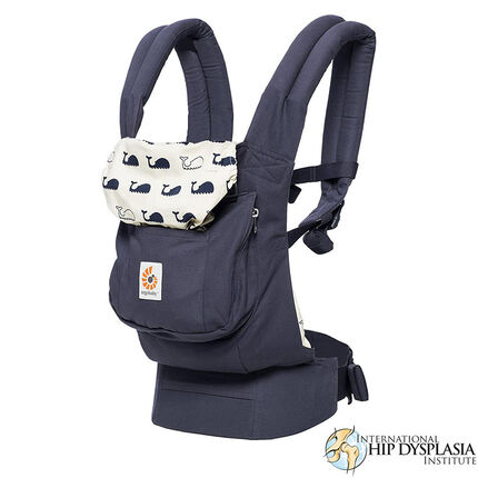 Porte-bébé Original - Bleu Baleine