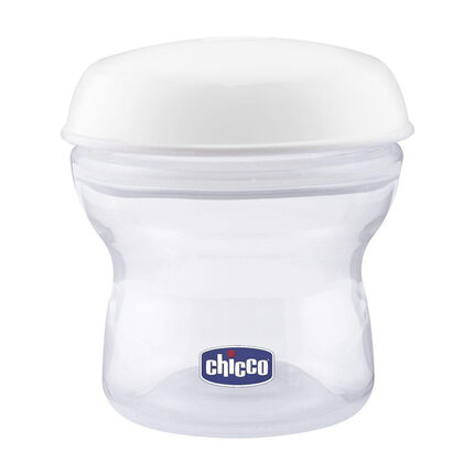 Set de 3 récipients de conservation lait maternel blanc