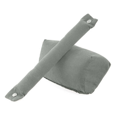 Pack Rehausseur et Cale-tête (PhysioCarrier, HoodieCarrier) - Gris éléphant