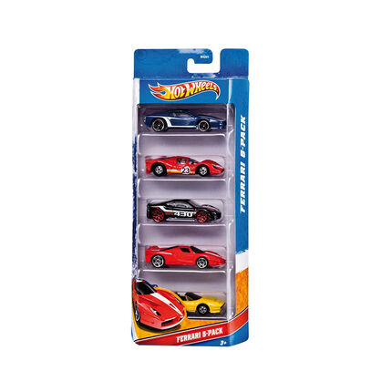 Hot wheeld 5 car giftpack