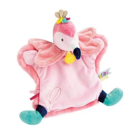 Marionnette Flamant Rose