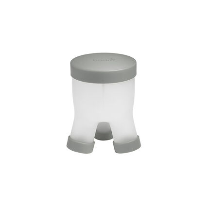 Boîte doseuse Tripod 3 compartiments - Gris