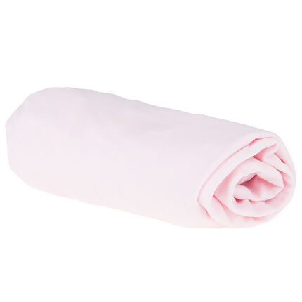 Drap housse en jersey pour berceau 40 x 90 cm rose
