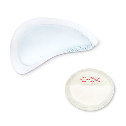 Set de 60 coussinets d'allaitement jetables - Blanc