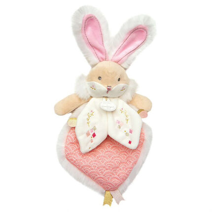 Doudou Lapin de Sucre - Rose