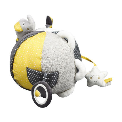 Balle d'activités Babyfan blanc