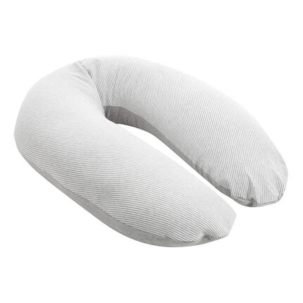 Coussin d'allaitement Doomoo – Classic Grey gris