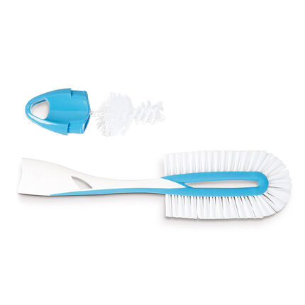Goupillon 2 en 1 flexible blanc