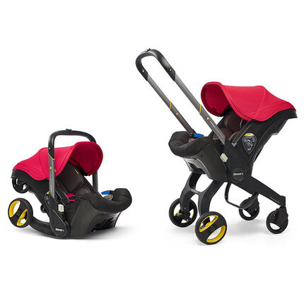 Poussette siège-auto transformable Doona + - Rouge flamme