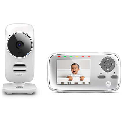 Babyphone moniteur vidéo - MBP 483 blanc