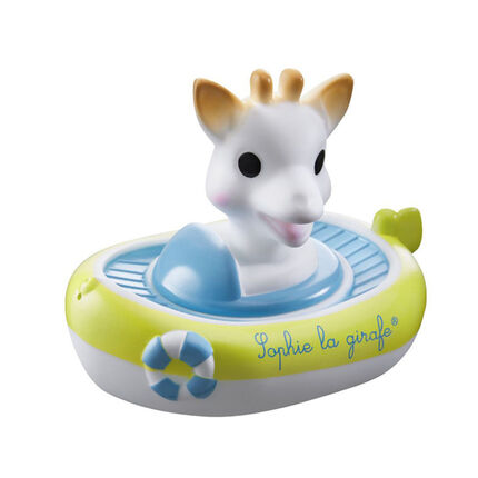 Jouet de bain Le bateau arroseur Sophie la Girafe