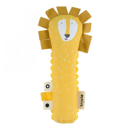 Hochet allongé - Mr. Lion jaune