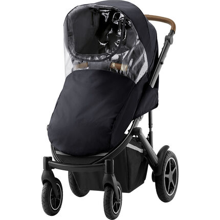 Protection pluie pour poussette Smile III transparent