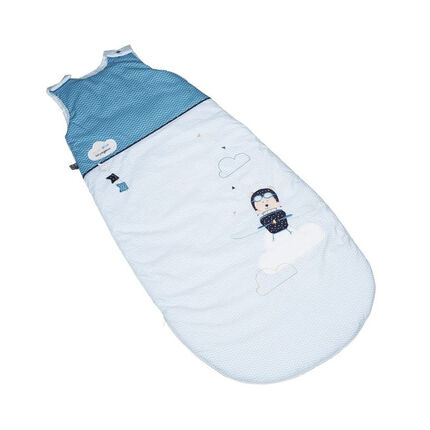 Gigoteuse ouatinée 4/24 mois - New Lazare blanc/bleu