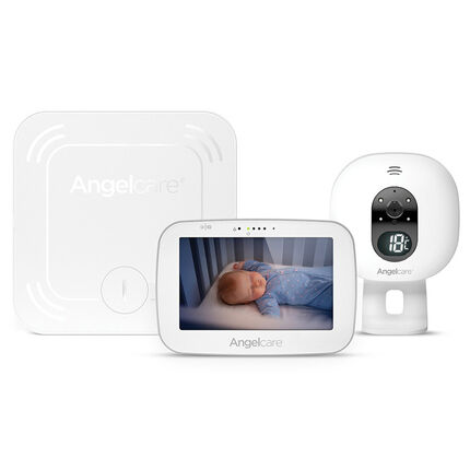 Babyphone vidéo avec détecteur de mouvements AC527 blanc