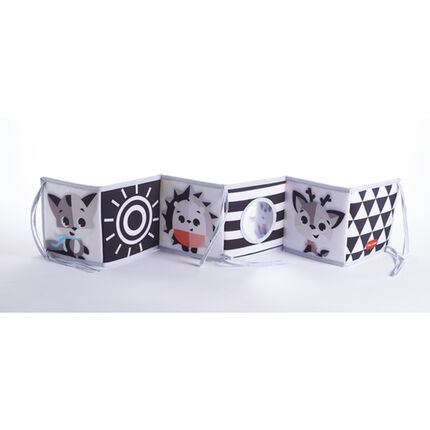 Livre double face en tissu - Prairie + Black & White
