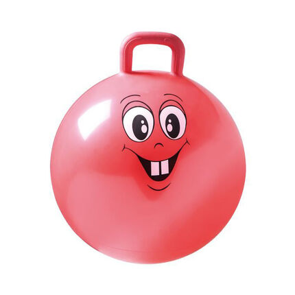 Ballon kangourou à sourire rouge