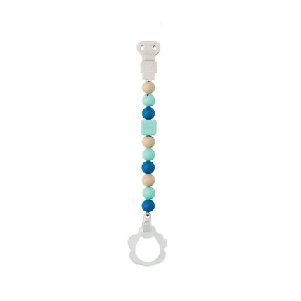 Attache-sucette avec clip ajustable Lapidou – Menthe vert