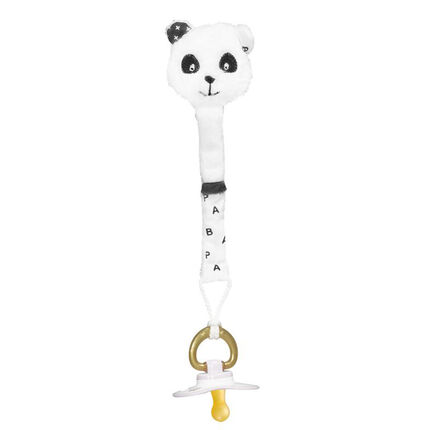 Attache-sucette - Chao Chao blanc/noir