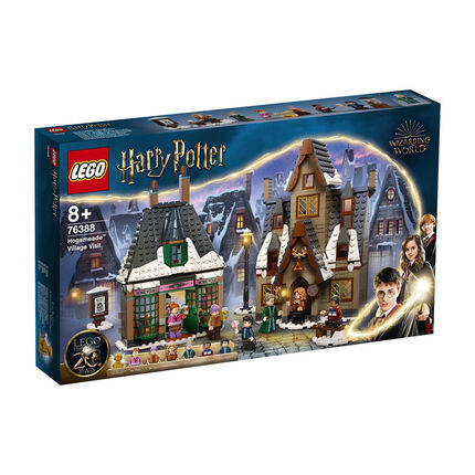 Visite du Village de Pré-Au-Lard - Lego Harry Potter bleu