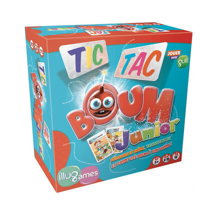 Jeux de Société - Tic Tac Boum Junior bleu