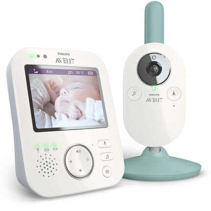 Babyphone vidéo numérique SCD841/26 blanc