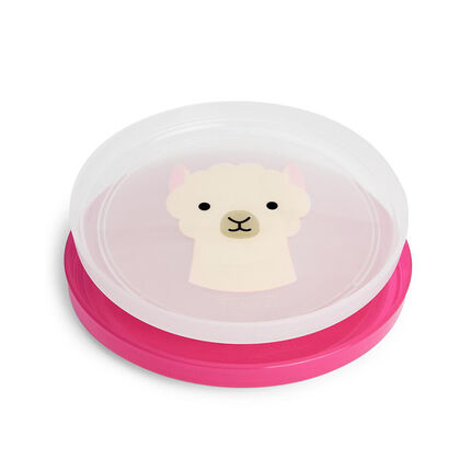 Set de 2 assiettes Smart - Lama transparent