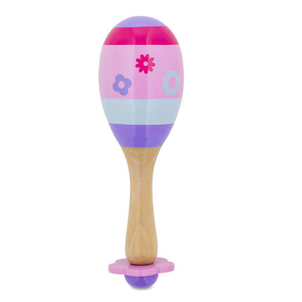 Maraca grand modèle - Rose