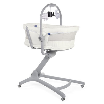 Transat Baby Hug AIR 4 en 1 - Stone gris