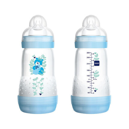 Lot de 2 biberons Easy Start 260ml - Bleu