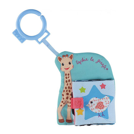 Jouet Mon premier livre d'éveil Sophie la Girafe bleu