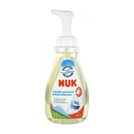 Liquide nettoyant 380 ml spécial biberons et sucettes - Nouvelle Formule transparent