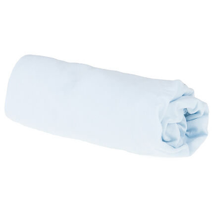 Drap housse en jersey pour berceau 40 x 90 cm bleu
