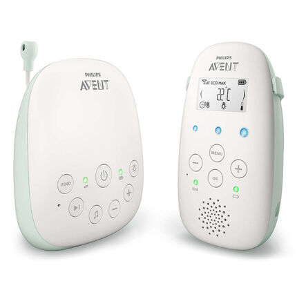 Babyphone audio DECT blanc