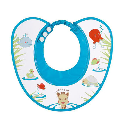 Visière de bain Sophie la Girafe bleu/blanc
