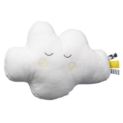 Coussin Nuage Babyfan - 31 x 21 cm blanc